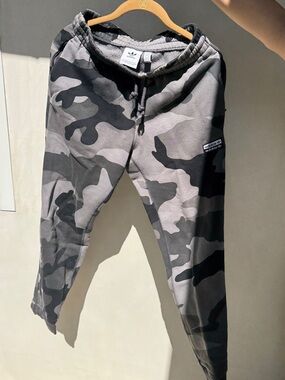 Adidas Originals Gray Camo Joggers